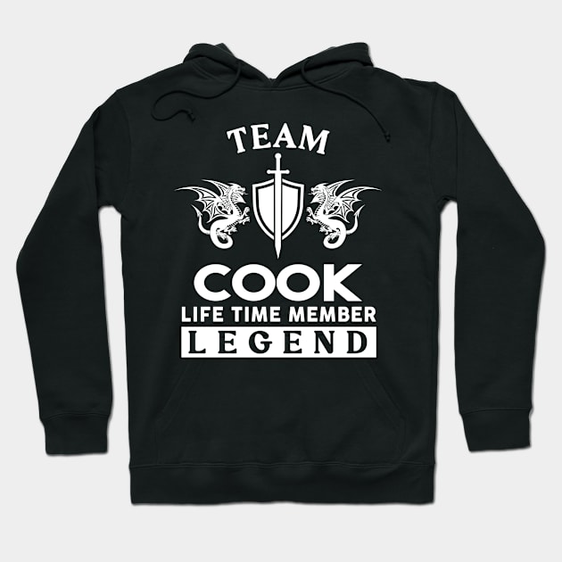 Cook Name T Shirt - Cook Life Time Member Legend Gift Item Tee Hoodie by unendurableslemp118